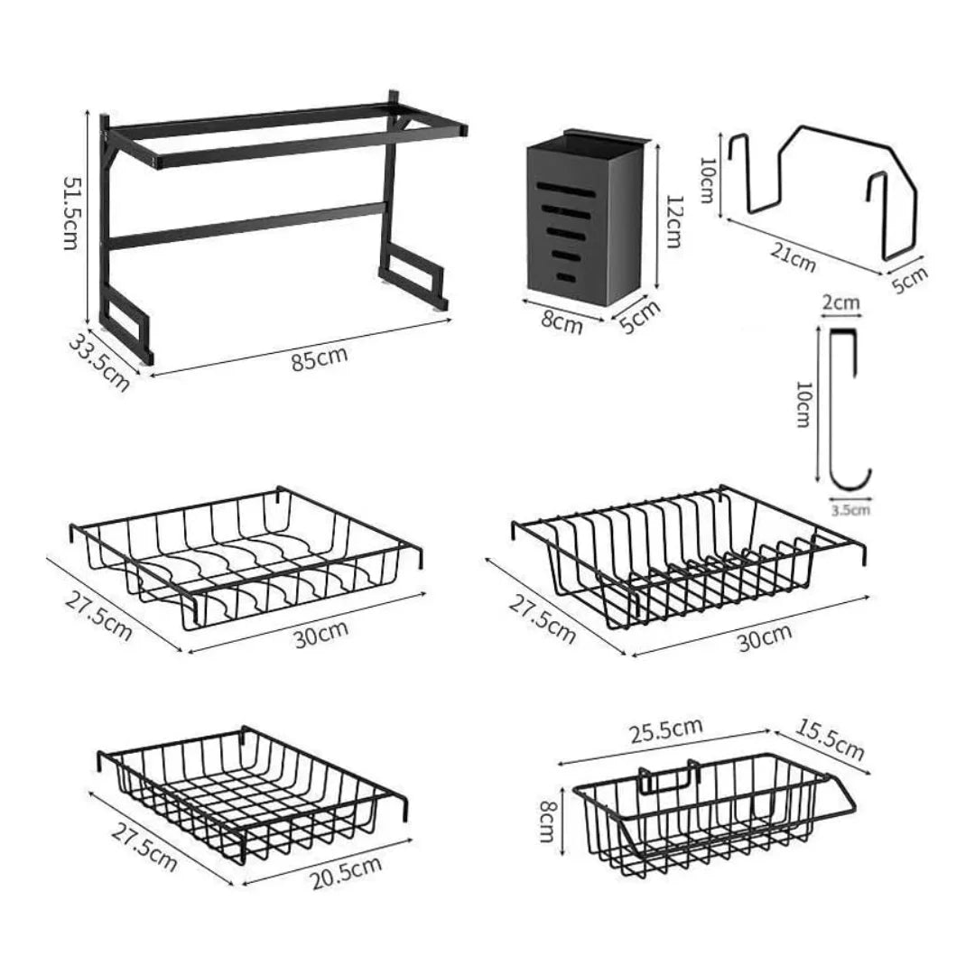 Rack Escorredor Metal Louças Premium