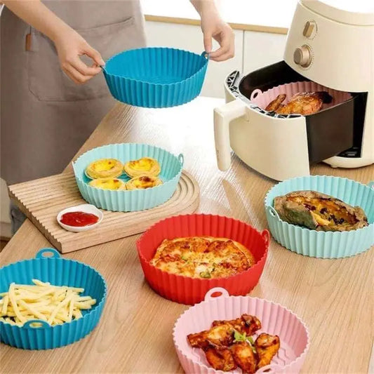 Forma Assadeira Para Fritadeira Fritadeira Fritadeira Em Silicone Flexível Lavável