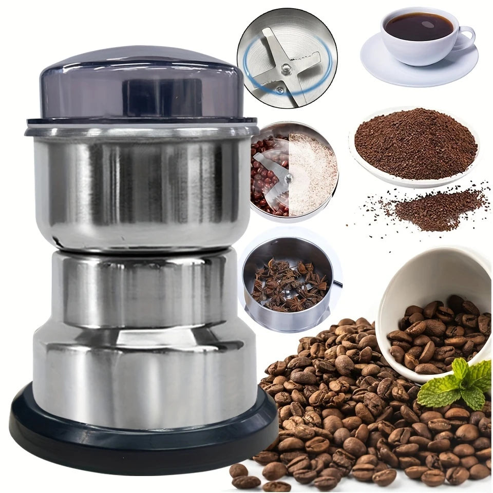 Moedor de Café Elétrico DAFUSHOP - Automático, para Grãos e Sementes, em Aço Inox, 110V Aço Inox 110v