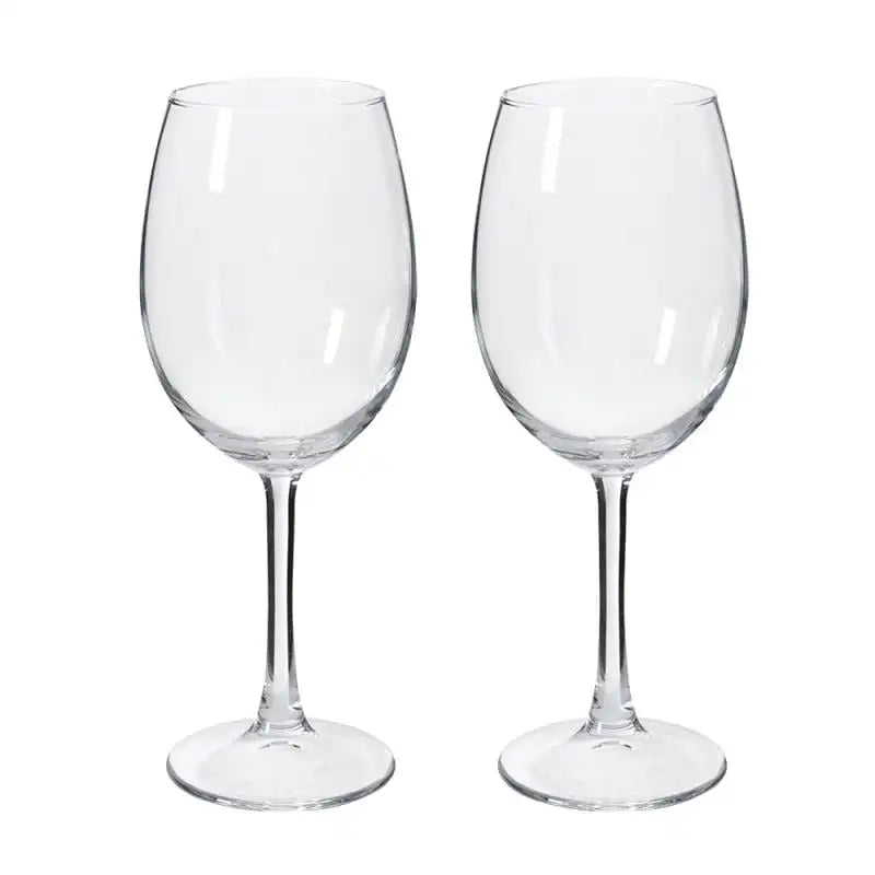 Jogo de 6 Taças para Vinho Transparentes 465ml + Decantador de Vinho 1900ml - Elegância e Luxo para Festas e Eventos em Casa