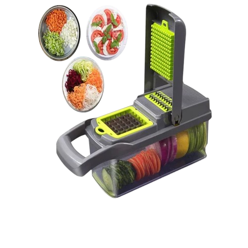 Cortador Multifuncional para Fatiar Verduras, Frutas e Legumes.