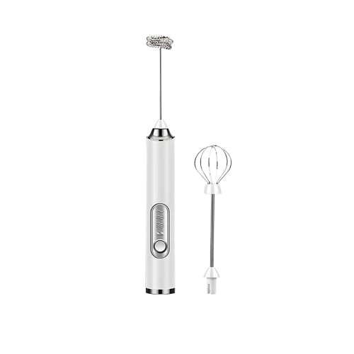 Mini Batedeira Elétrica Sem Fio - Batedor Portátil para Leite, Ovos e Cozinha com Multivelocidades - Praticidade Garantida